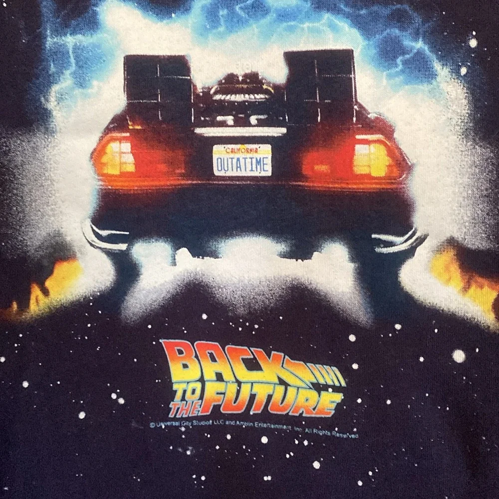 Gap long sleeve 80’s themed shirts. Back to the Future & Pac-Man
